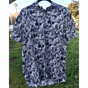 BRUNO Palm leaf button up